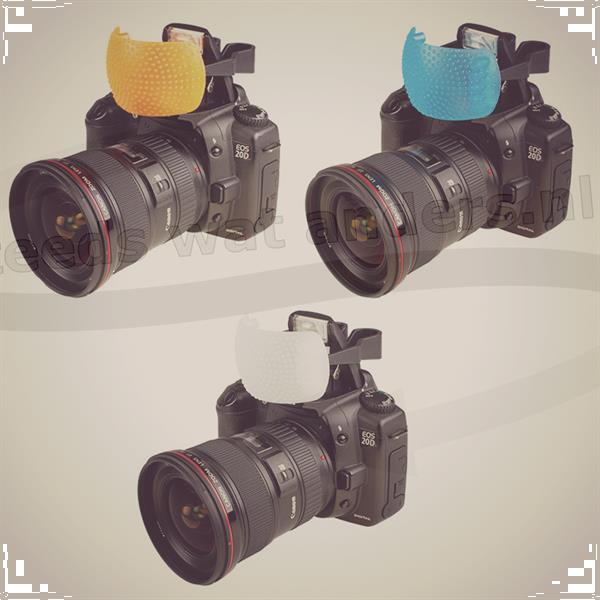 Grote foto pop up flash flits diffuser audio tv en foto filters