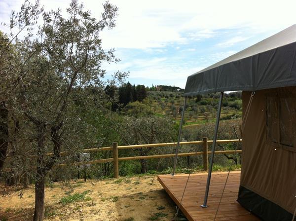 Grote foto glamping safaritent in toscane vakantie italie