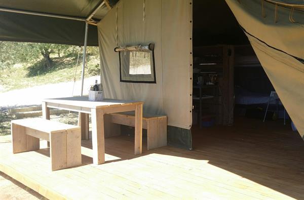 Grote foto glamping safaritent in toscane vakantie italie