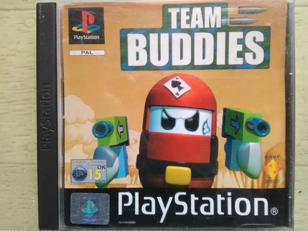 Grote foto ps1 team buddies spelcomputers games playstation