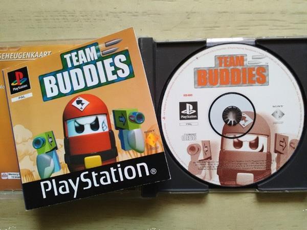 Grote foto ps1 team buddies spelcomputers games playstation