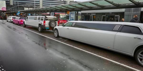 Grote foto limousine service diensten en vakmensen feesten