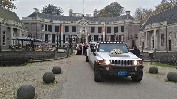 Grote foto limousine service diensten en vakmensen feesten