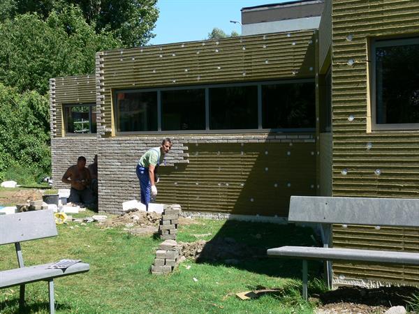 Grote foto aanbieding steen strips famhouse waalformaat doe het zelf en verbouw metselstenen