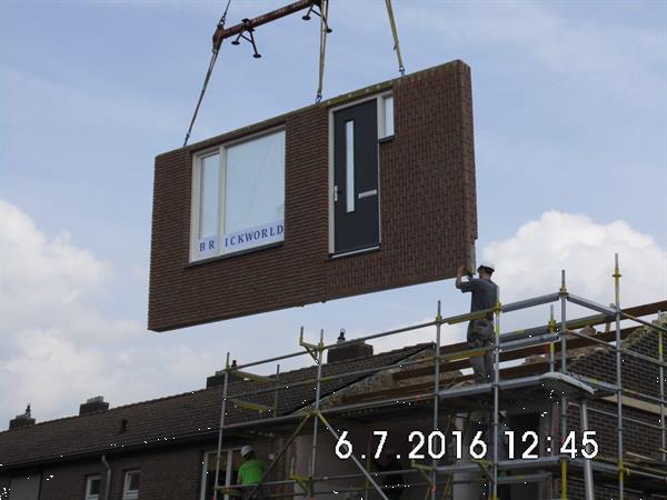 Grote foto gevelbekleding strips c.tratan doe het zelf en verbouw metselstenen