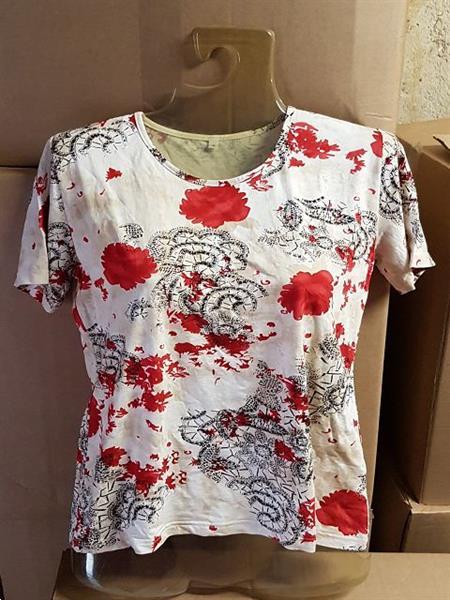 Grote foto dames shirts viscose elasthan kleding dames t shirts