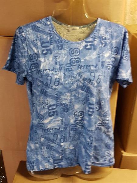 Grote foto dames shirts viscose elasthan kleding dames t shirts