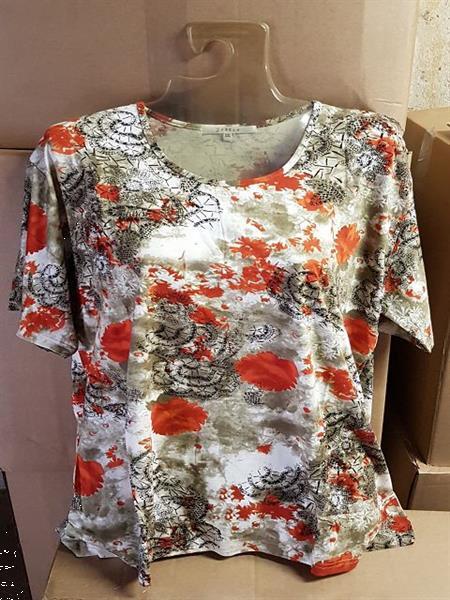 Grote foto dames shirts viscose elasthan kleding dames t shirts