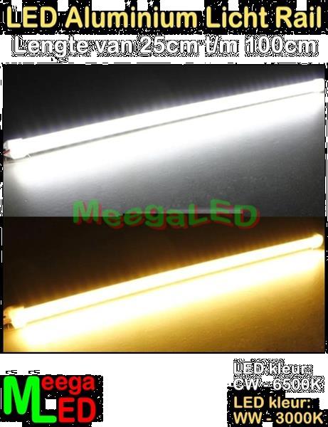 Grote foto camper led profiel rigid strip 25 cm t m 100cm 1m caravans en kamperen camper accessoires