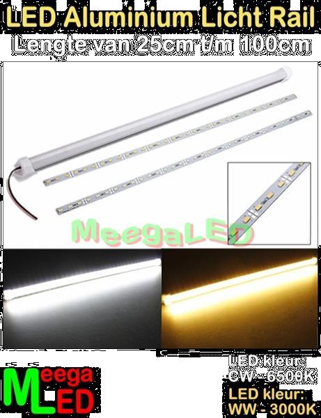 Grote foto camper led profiel rigid strip 25 cm t m 100cm 1m caravans en kamperen camper accessoires