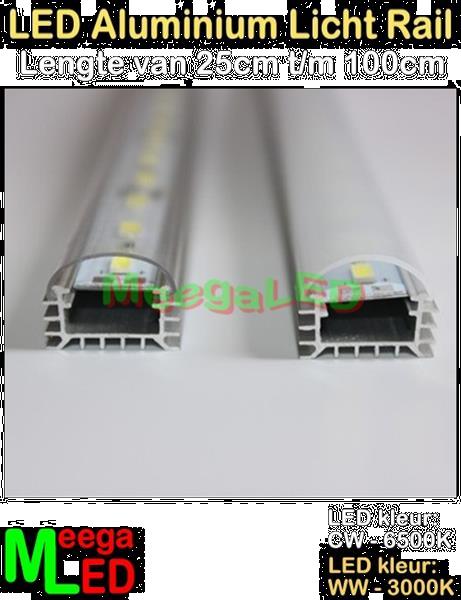 Grote foto camper led profiel rigid strip 25 cm t m 100cm 1m caravans en kamperen camper accessoires