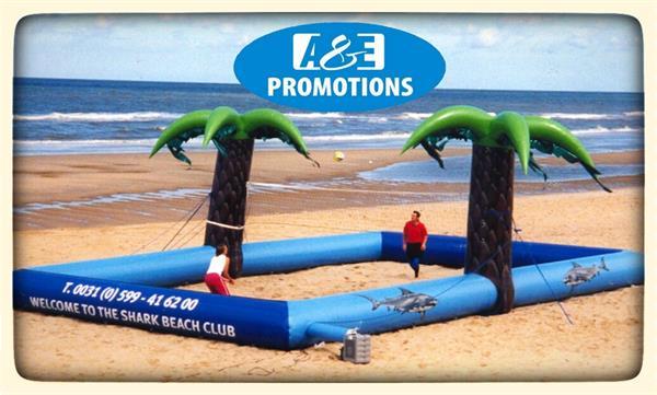 Grote foto beachvoetvolleybal veld verhuur hengelo almelo diensten en vakmensen entertainment