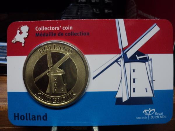 Grote foto holland collectors coincards postzegels en munten niet euromunten