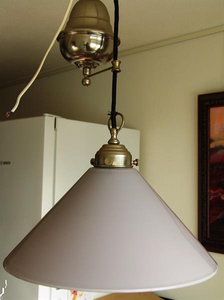 Grote foto trekhanglamp met gewicht huis en inrichting hanglampen