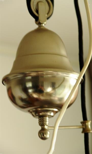 Grote foto trekhanglamp met gewicht huis en inrichting hanglampen