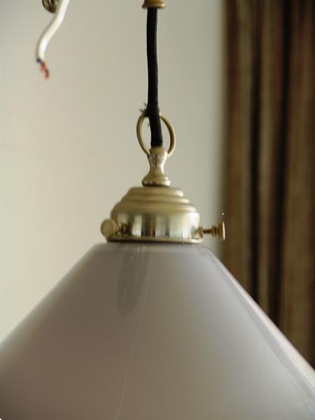 Grote foto trekhanglamp met gewicht huis en inrichting hanglampen