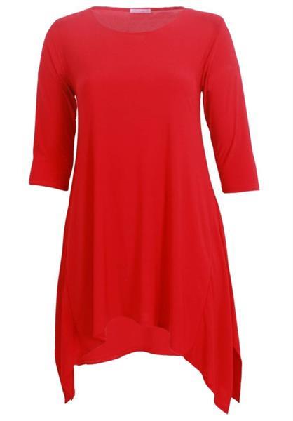 Grote foto dames grote maten tuniek c01 solid winter kleding dames blouses