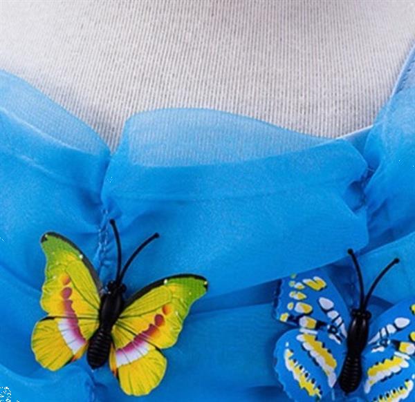 Grote foto prinsessen jurk vlinder 3 actie kleding dames verkleedkleding