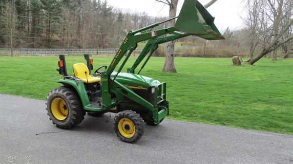 Grote foto john deere 4310 4x4 minitractor agrarisch tractoren