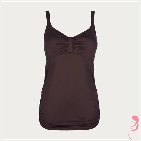 Grote foto petit amour positietankini amanda chocolate kleding dames badmode en zwemkleding