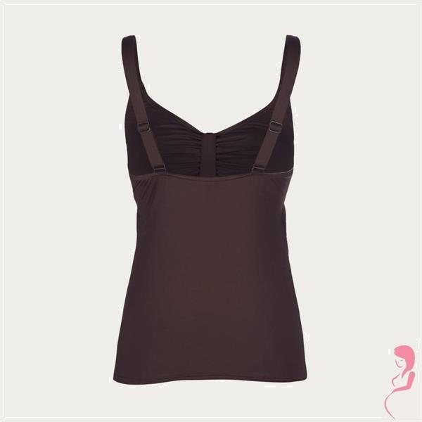 Grote foto petit amour positietankini amanda chocolate kleding dames badmode en zwemkleding