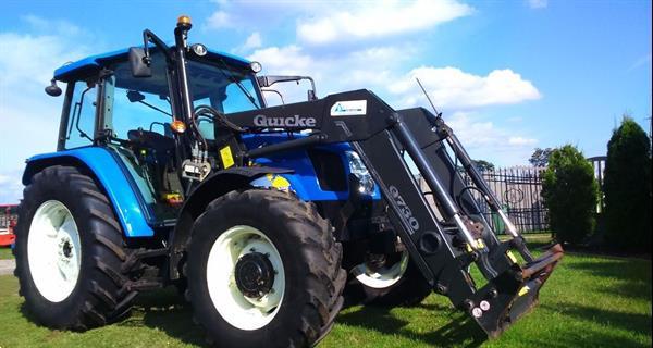Grote foto new holland t 5050 trekker met voorlader agrarisch tractoren