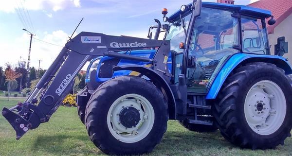 Grote foto new holland t 5050 trekker met voorlader agrarisch tractoren