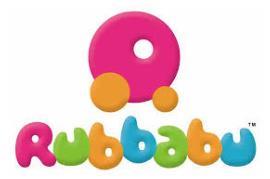 Grote foto rubbabu shapes ball turquoise 10cm kinderen en baby overige