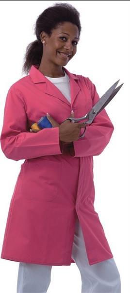 Grote foto stof lab jas roze kleding dames overige kledingstukken
