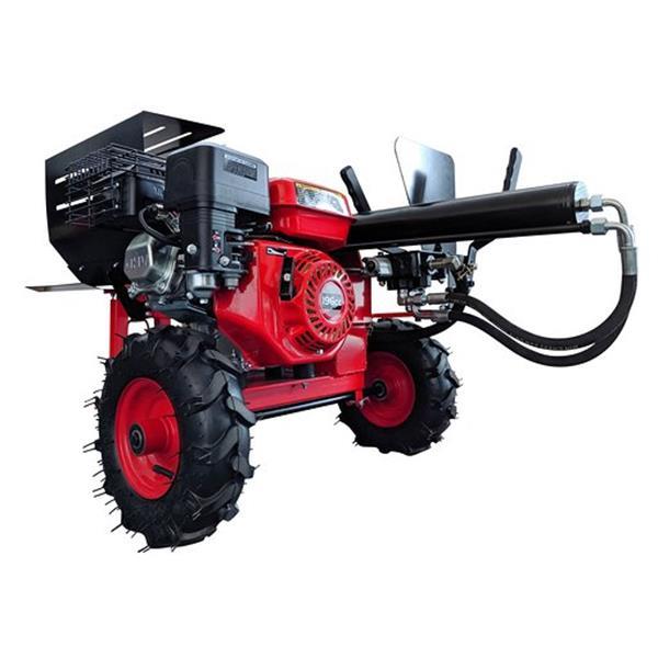 Grote foto houtkliever kliefmachine houtklover 12to benzine tuin en terras tuingereedschap