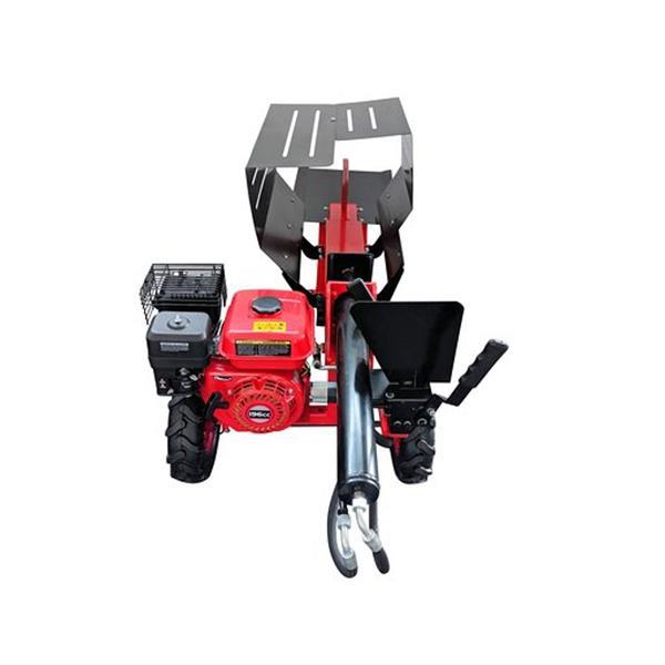 Grote foto houtkliever kliefmachine houtklover 12to benzine tuin en terras tuingereedschap