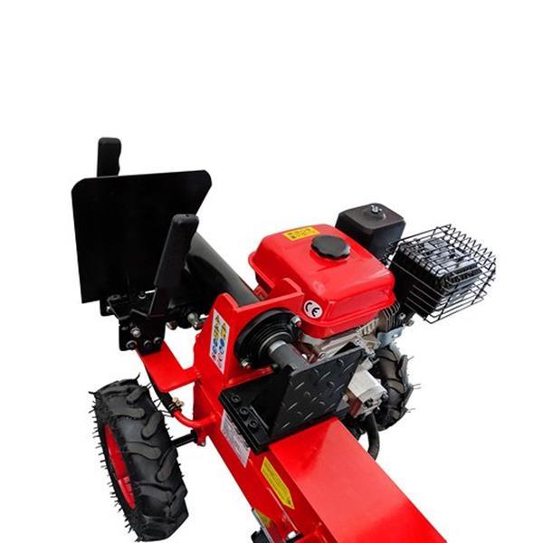 Grote foto houtkliever kliefmachine houtklover 12to benzine tuin en terras tuingereedschap