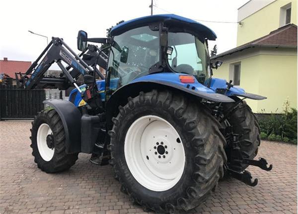 Grote foto new holland ts 115 a trekker frontlader agrarisch tractoren