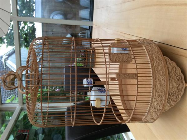 Grote foto handgemaakte bamboe vogel kooien dieren en toebehoren hokken en kooien
