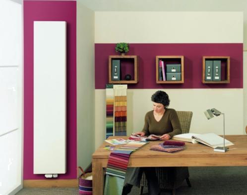 Grote foto verticale gladde design radiatoren doe het zelf en verbouw verwarming radiatoren