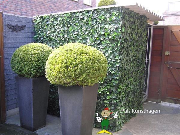 Grote foto kunsthaag afsluiting tuinscherm balkonscherm tuin en terras hekken en schuttingen