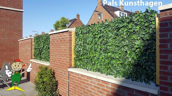 Grote foto kunsthaag afsluiting tuinscherm balkonscherm tuin en terras hekken en schuttingen