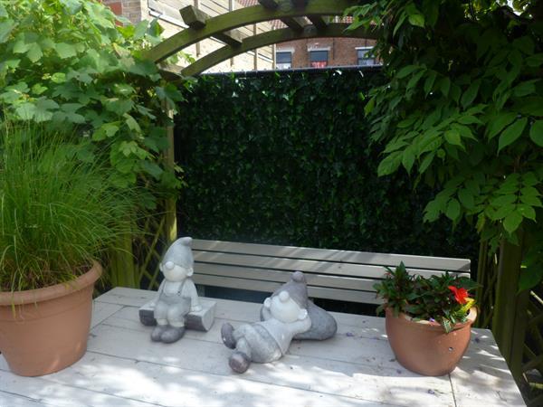 Grote foto kunsthaag afsluiting tuinscherm balkonscherm tuin en terras hekken en schuttingen