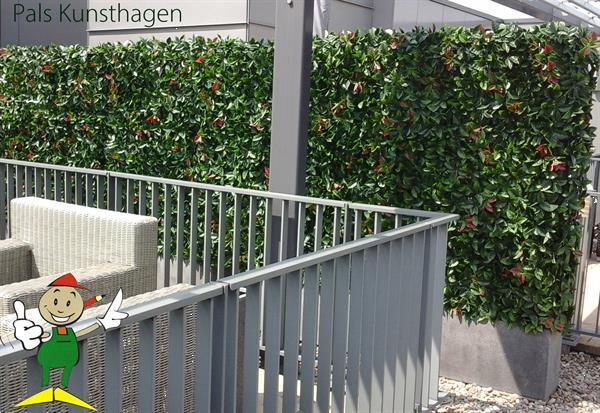 Grote foto kunsthaag als balkonafscheiding balkonscherm huis en inrichting woningdecoratie