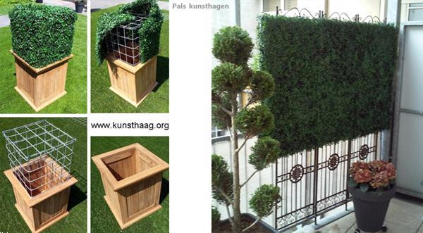 Grote foto kunsthaag als balkonafscheiding balkonscherm huis en inrichting woningdecoratie