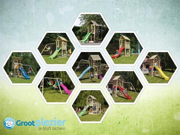 Grote foto voliere vogelkooi hannah met ren white grey dieren en toebehoren hokken en kooien