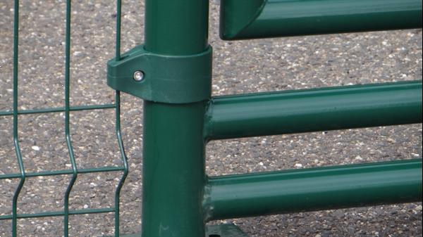 Grote foto afrastering kippenren omheining square dieren en toebehoren vee toebehoren