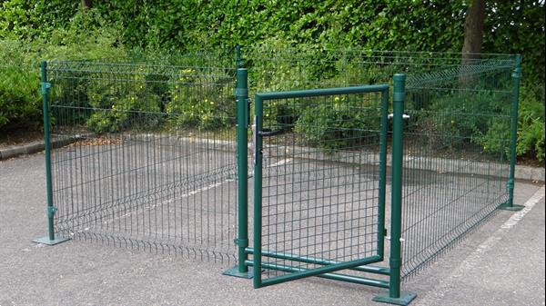 Grote foto afrastering kippenren omheining square dieren en toebehoren vee toebehoren