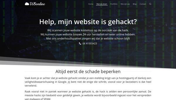 Grote foto help mijn website is gehackt diensten en vakmensen webdesigners en domeinnamen