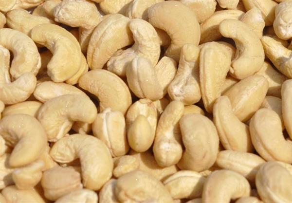 Grote foto cashewnoten en andere noten in voorraad nu agrarisch algemeen