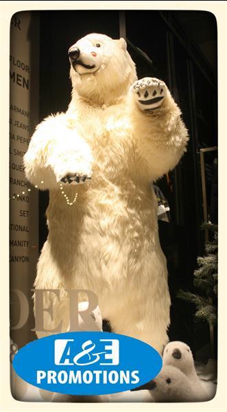 Grote foto siberisch sneeuwpanter verhuur ijsdecoratie gent diensten en vakmensen themafeestjes