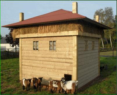 Grote foto duurzaam maatwerk hooiberg geitenhok schapenhok agrarisch veehouderij