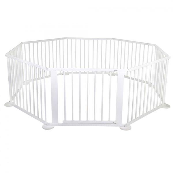 Playpen Grondbox Octagon 7,2m Wit Inklapbaar Kopen Boxen
