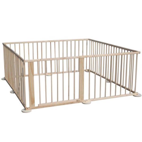 Grote foto playpen grondbox octagon 7 2m naturel inklapbaar kinderen en baby boxen