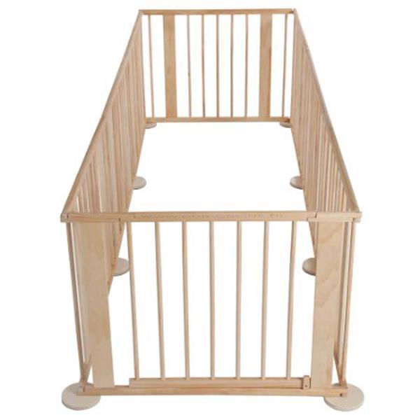 Grote foto playpen grondbox octagon 7 2m naturel inklapbaar kinderen en baby boxen